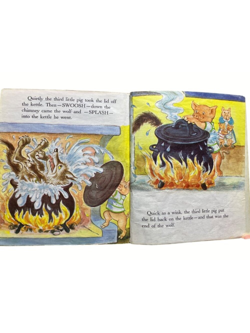 A First Little Golden Book The Three Little Pigs Hardcover - Picture 11 of 14